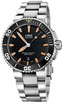 Buy this new Oris Aquis Date 43mm 01 733 7653 4159-07 8 26 01PEB mens watch for the discount price of £1,107.00. UK Retailer.